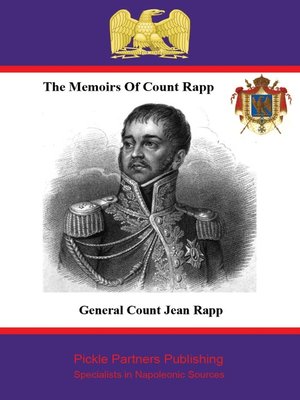 cover image of The Memoirs of Count Rapp